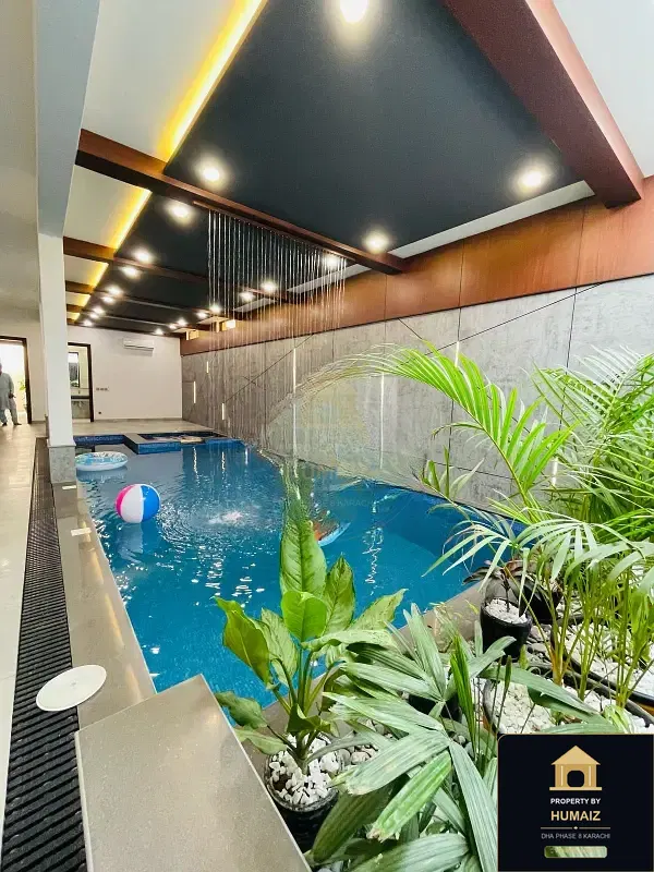 500 Sq. Yd. 5-Bedroom Luxury Villa (Private Pool, 6 Bath, Residence 2) in Zone B For Sale in DHA Phase 8 Karachi — Photograph 16