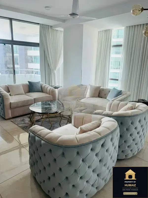 4-Bedroom Luxury Apartment (5 Bath, Suite 5) at Creek Vistas For Rent in DHA Phase 8 Karachi — Property by Humaiz Architectural Asset