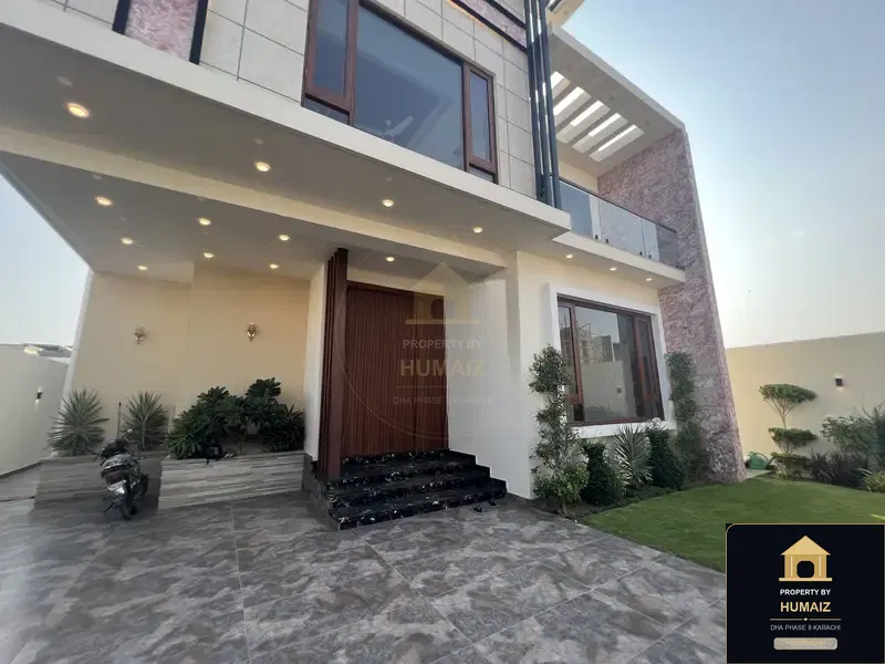500 Sq. Yd. 6-Bedroom Luxury Villa (West Open, 6 Bath, Residence 121) in DHA Phase 8 For Sale in DHA Phase 8 Karachi — Photograph 2