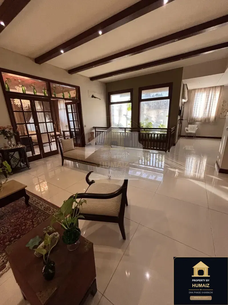 500 Sq. Yd. 6-Bedroom Luxury Villa (West Open, 6 Bath, Residence 10) on Zulfiqar Commercial For Sale in DHA Phase 8 Karachi — Photograph 5
