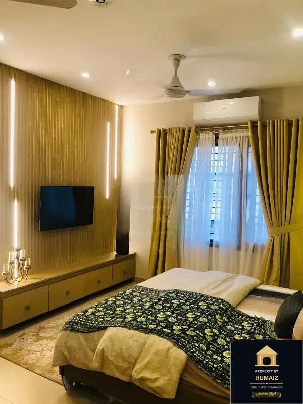 500 Sq. Yd. 5-Bedroom Luxury Villa (6 Bath, Residence 19) in DHA Phase 8 For Rent in DHA Phase 8 Karachi — Photograph 9