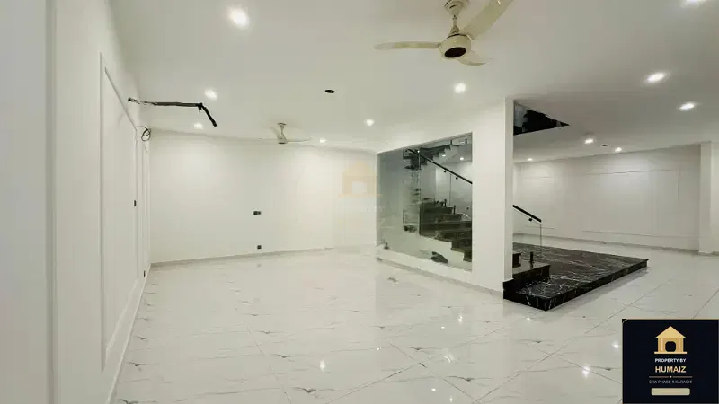1,000 Sq. Yd. 6-Bedroom Luxury Villa (Basement, 7 Bath, Residence 5) in Zone A For Sale in DHA Phase 8 Karachi — Property by Humaiz Architectural Asset