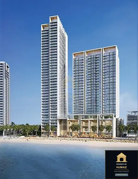 2-Bedroom Luxury Apartment (Sea Facing, 3 Bath, Suite 22) at The Views For Sale in DHA Phase 8 Karachi — Property by Humaiz Architectural Asset
