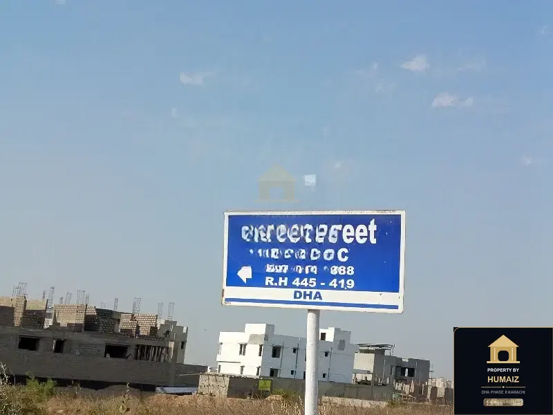 500 Sq. Yd. Residential Plot (West Open, Parcel 33) in Zone C For Sale in DHA Phase 8 Karachi — Photograph 2