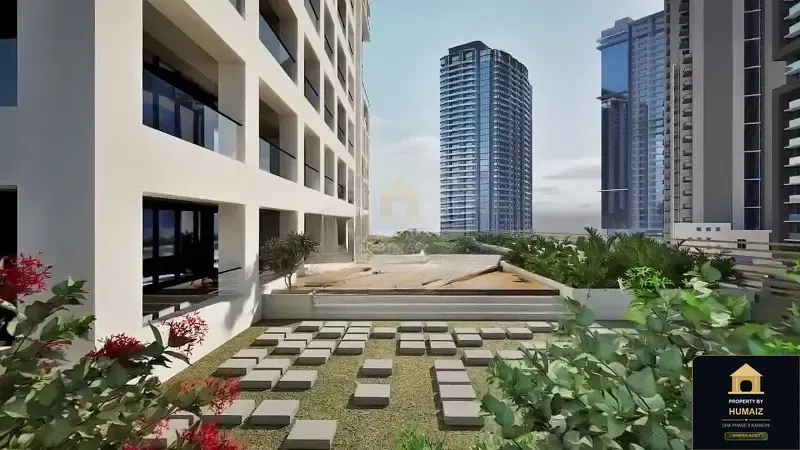 3-Bedroom Luxury Apartment (Sea Facing, 3 Bath, Suite 46) at HMR Waterfront For Sale in DHA Phase 8 Karachi — Photograph 4