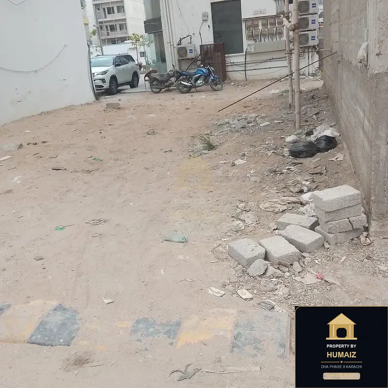 100 Sq. Yd. Commercial Plot (Parcel 7) on Zulfiqar Commercial For Sale in DHA Phase 8 Karachi — Photograph 2