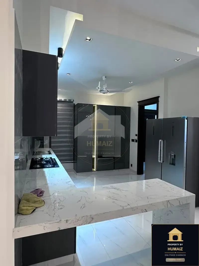 500 Sq. Yd. 6-Bedroom Luxury Villa (Basement, 6 Bath, Residence 163) in DHA Phase 8 For Sale in DHA Phase 8 Karachi — Photograph 17