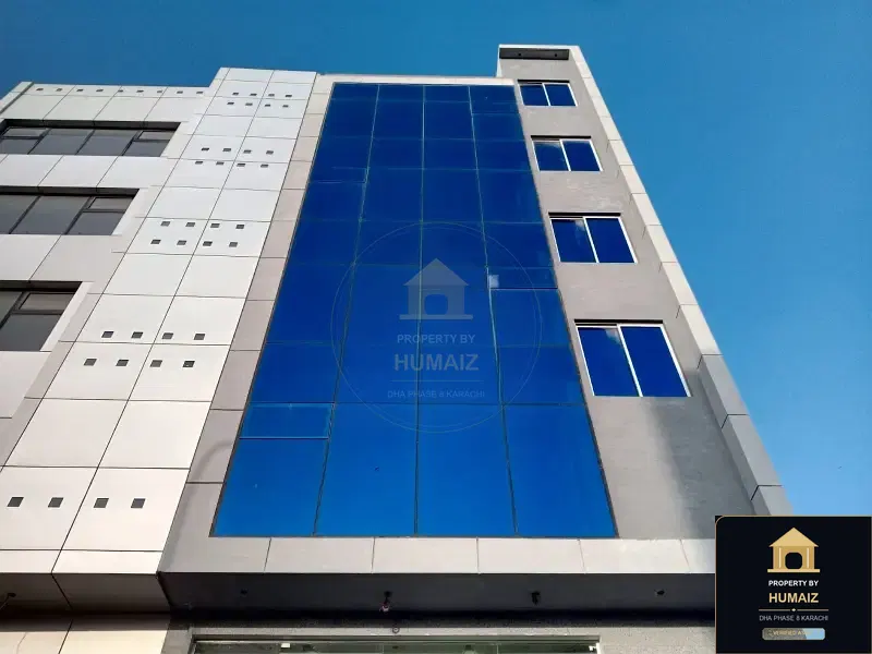 117 Sq. Yd. Corporate Office Space (Boulevard Facing, 1 Bath, Unit 1) in Khayaban-e-Shaheen For Rent in DHA Phase 8 Karachi — Photograph 2