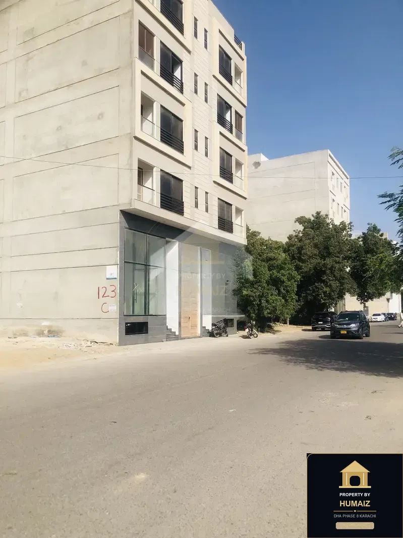 200 Sq. Yd. Commercial Plot (Corner, Parcel 30) on Al-Murtaza Commercial For Sale in DHA Phase 8 Karachi — Property by Humaiz Architectural Asset