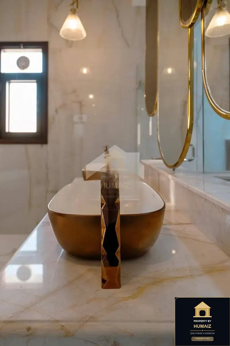1,000 Sq. Yd. 6-Bedroom Luxury Villa (Private Pool, 6 Bath, Residence 13) in Zone A For Sale in DHA Phase 8 Karachi — Photograph 16
