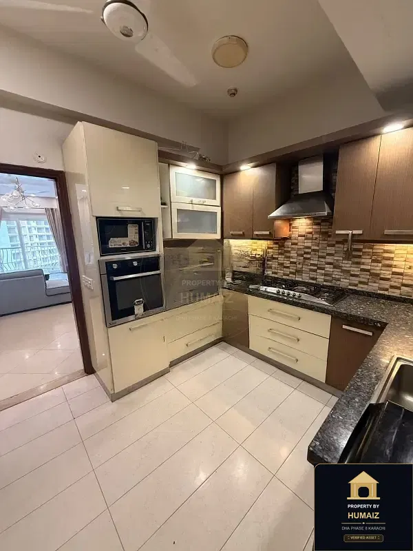 4-Bedroom Luxury Apartment (Brand New, 5 Bath, Suite 40) at Creek Vistas For Rent in DHA Phase 8 Karachi — Photograph 6