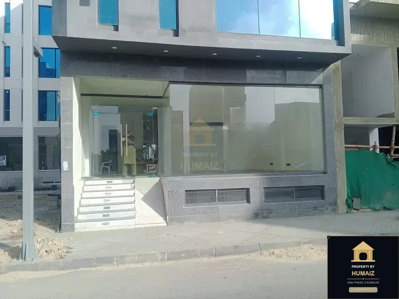 100 Sq. Yd. Commercial Building (Basement, 5 Bath, Unit 2) on Zulfiqar Commercial For Rent in DHA Phase 8 Karachi — Property by Humaiz Architectural Asset