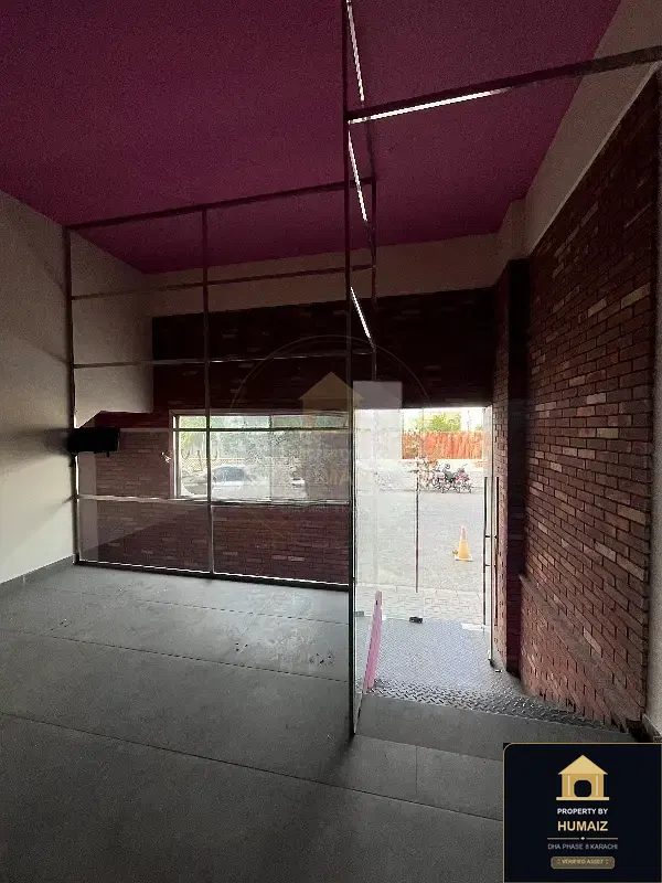 92 Sq. Yd. Commercial Retail Shop (Basement, Unit 2) on Zulfiqar Commercial For Rent in DHA Phase 8 Karachi — Photograph 13