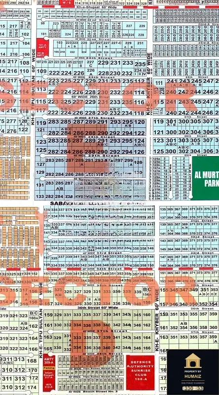1,000 Sq. Yd. Residential Plot (Parcel 9) in Khayaban-e-Tipu Sultan For Sale in DHA Phase 8 Karachi — Photograph 6