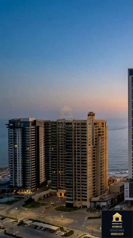 1-Bedroom Luxury Apartment (Sea Facing, 1 Bath, Suite 4) at Coral Towers For Sale in DHA Phase 8 Karachi — Photograph 2