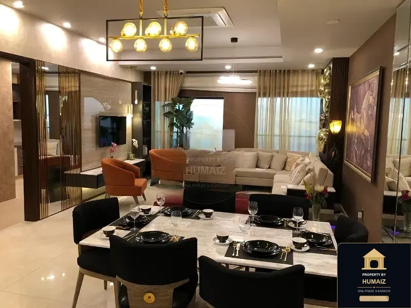 2-Bedroom Luxury Apartment (Sea Facing, 2 Bath, Suite 10) at HMR Waterfront For Sale in DHA Phase 8 Karachi — Photograph 30