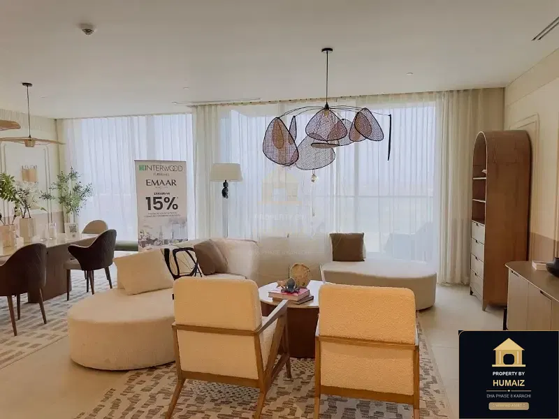 3-Bedroom Luxury Apartment (Sea Facing, 5 Bath, Suite 13) at The Views For Sale in DHA Phase 8 Karachi — Photograph 11