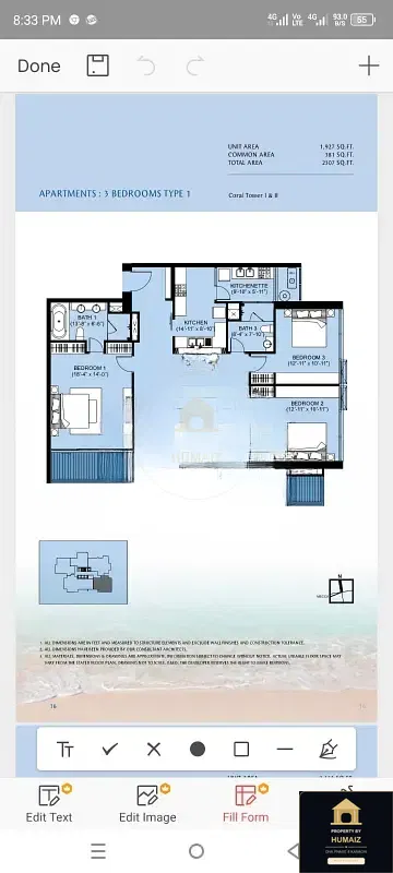 3-Bedroom Luxury Apartment (3 Bath, Suite 3) at Coral Towers For Sale in DHA Phase 8 Karachi — Photograph 5