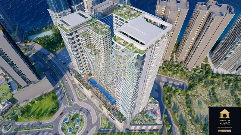 1-Bedroom Luxury Apartment (Sea Facing, 1 Bath, Suite 21) at HMR Waterfront For Sale in DHA Phase 8 Karachi — Photograph 28