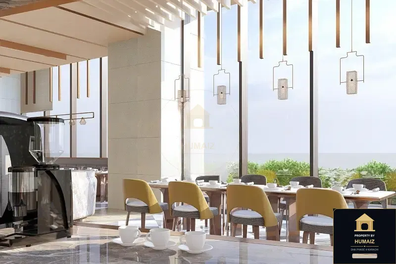 2-Bedroom Luxury Apartment (Sea Facing, 2 Bath, Suite 57) at HMR Waterfront For Sale in DHA Phase 8 Karachi — Photograph 13