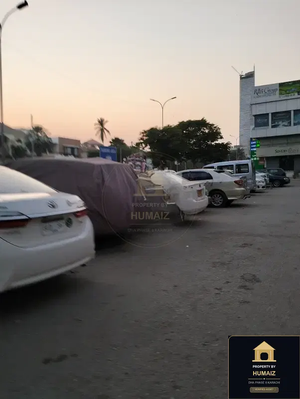 200 Sq. Yd. Commercial Plot (Parcel 7) on Al-Murtaza Commercial For Sale in DHA Phase 8 Karachi — Property by Humaiz Architectural Asset