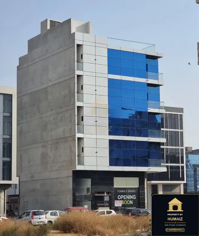 200 Sq. Yd. Commercial Building (Corner, 4 Bath, Unit 5) on Zulfiqar Commercial For Sale in DHA Phase 8 Karachi — Photograph 2