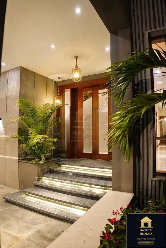 1,000 Sq. Yd. 6-Bedroom Luxury Villa on Khayaban-e-Ittehad For Sale in DHA Phase 8 Karachi — Property by Humaiz Architectural Asset