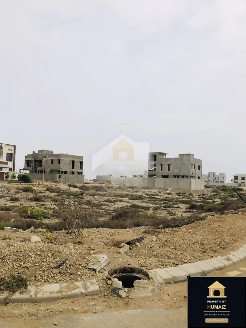 300 Sq. Yd. Residential Plot (Parcel 5) in Khayaban-e-Sahil For Sale in DHA Phase 8 Karachi — Property by Humaiz Architectural Asset