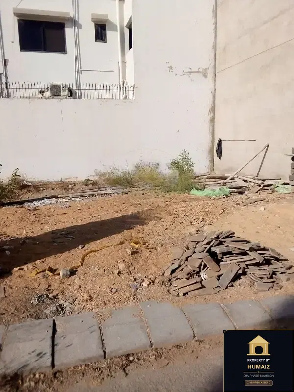 100 Sq. Yd. Residential Plot (West Open, Parcel 3) in Khayaban-e-Iqbal For Sale in DHA Phase 8 Karachi — Photograph 3