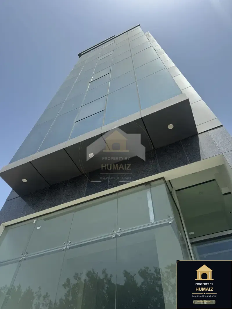 100 Sq. Yd. Commercial Building (Unit 2) in DHA Phase 8 For Sale in DHA Phase 8 Karachi — Property by Humaiz Architectural Asset