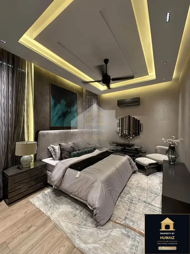 500 Sq. Yd. 5-Bedroom Luxury Villa (Basement, 6 Bath, Residence 2) in Zone A For Rent in DHA Phase 8 Karachi — Photograph 19
