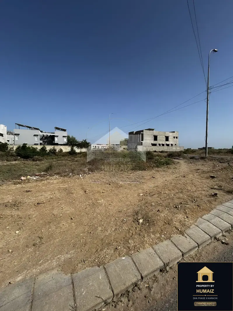 100 Sq. Yd. Residential Plot (West Open, Parcel 3) at Creek Vistas For Sale in DHA Phase 8 Karachi — Photograph 4