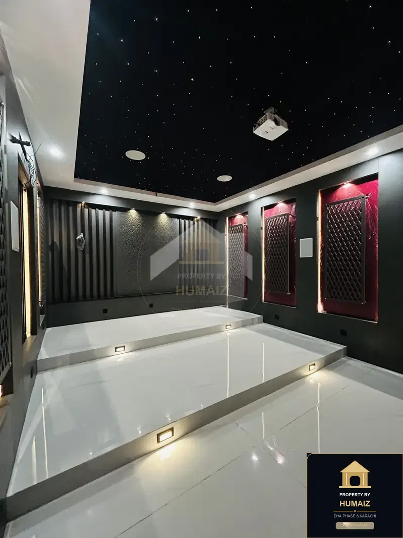 500 Sq. Yd. 5-Bedroom Luxury Villa (Basement, 6 Bath, Residence 3) in Zone A For Rent in DHA Phase 8 Karachi — Photograph 36