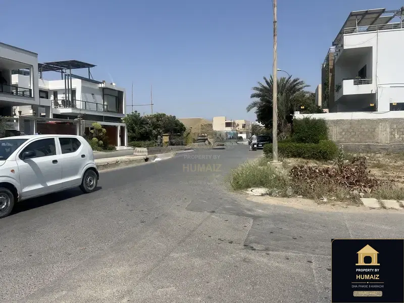 1,000 Sq. Yd. Residential Plot (Corner, Parcel 53) in Zone A For Sale in DHA Phase 8 Karachi — Photograph 3