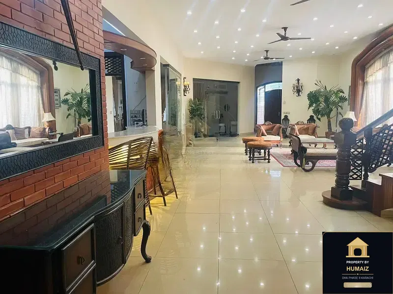 1,000 Sq. Yd. 6-Bedroom Luxury Villa (7 Bath, Residence 24) in DHA Phase 8 For Rent in DHA Phase 8 Karachi — Photograph 27