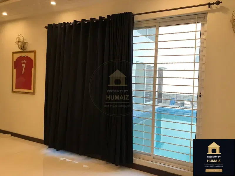 1,000 Sq. Yd. 6-Bedroom Luxury Villa (Basement, 7 Bath, Residence 9) in DHA Phase 8 For Rent in DHA Phase 8 Karachi — Photograph 13