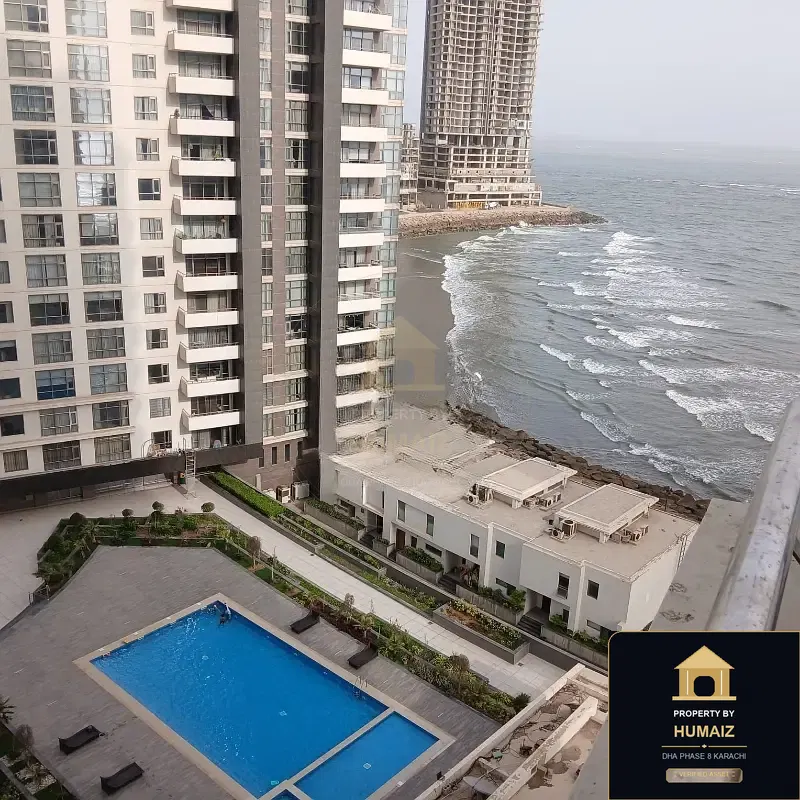 3-Bedroom Luxury Apartment (Private Pool, 4 Bath, Suite 24) at Pearl Towers For Rent in DHA Phase 8 Karachi — Photograph 2