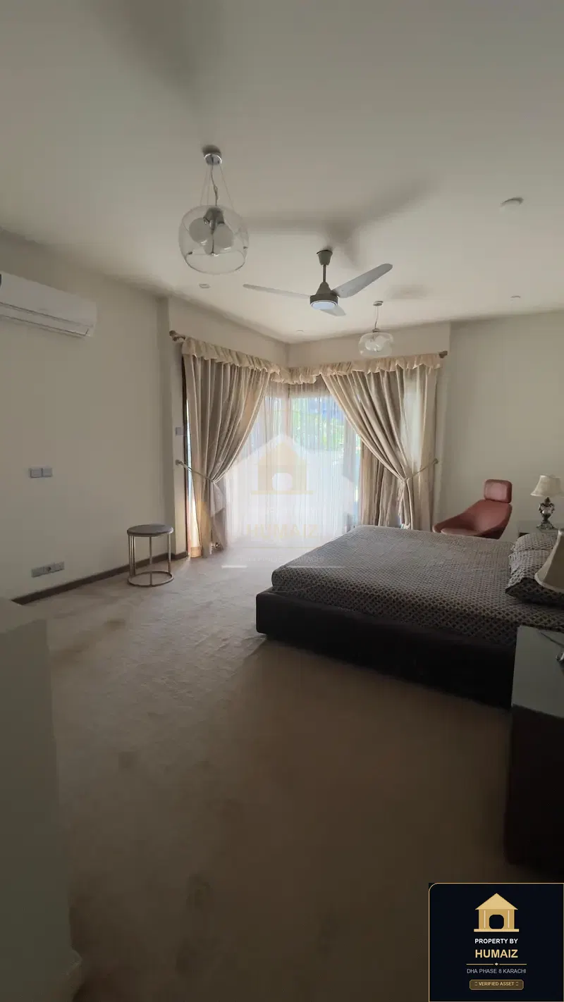 1,000 Sq. Yd. 4-Bedroom Luxury Villa in DHA Phase 8 For Rent in DHA Phase 8 Karachi — Photograph 9