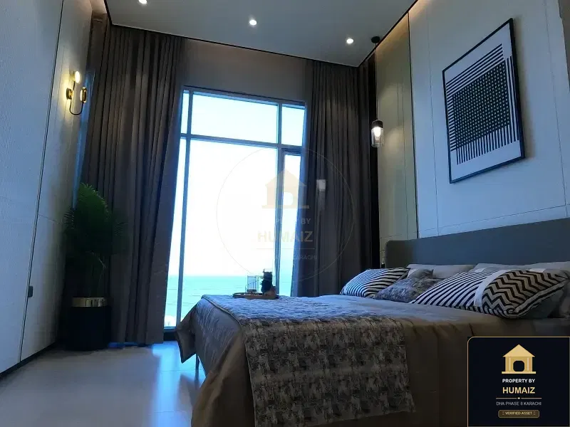 3-Bedroom Luxury Apartment (Sea Facing, 4 Bath, Suite 33) at HMR Waterfront For Sale in DHA Phase 8 Karachi — Photograph 9