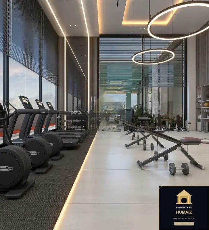 1-Bedroom Luxury Apartment at Tower D For Sale in DHA Phase 8 Karachi — Photograph 4