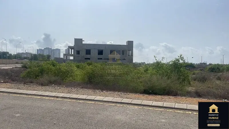 4,000 Sq. Yd. Residential Plot (West Open, Parcel 2) in Zone E For Sale in DHA Phase 8 Karachi — Photograph 3