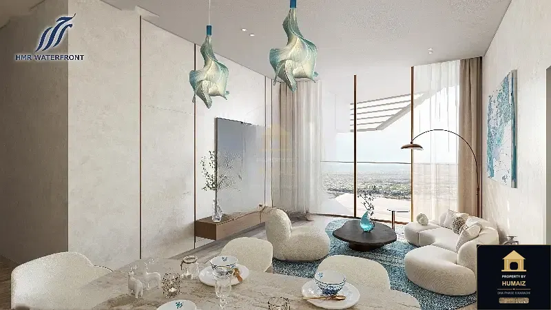 2-Bedroom Luxury Apartment (Sea Facing, 2 Bath, Suite 20) at HMR Waterfront For Sale in DHA Phase 8 Karachi — Photograph 9