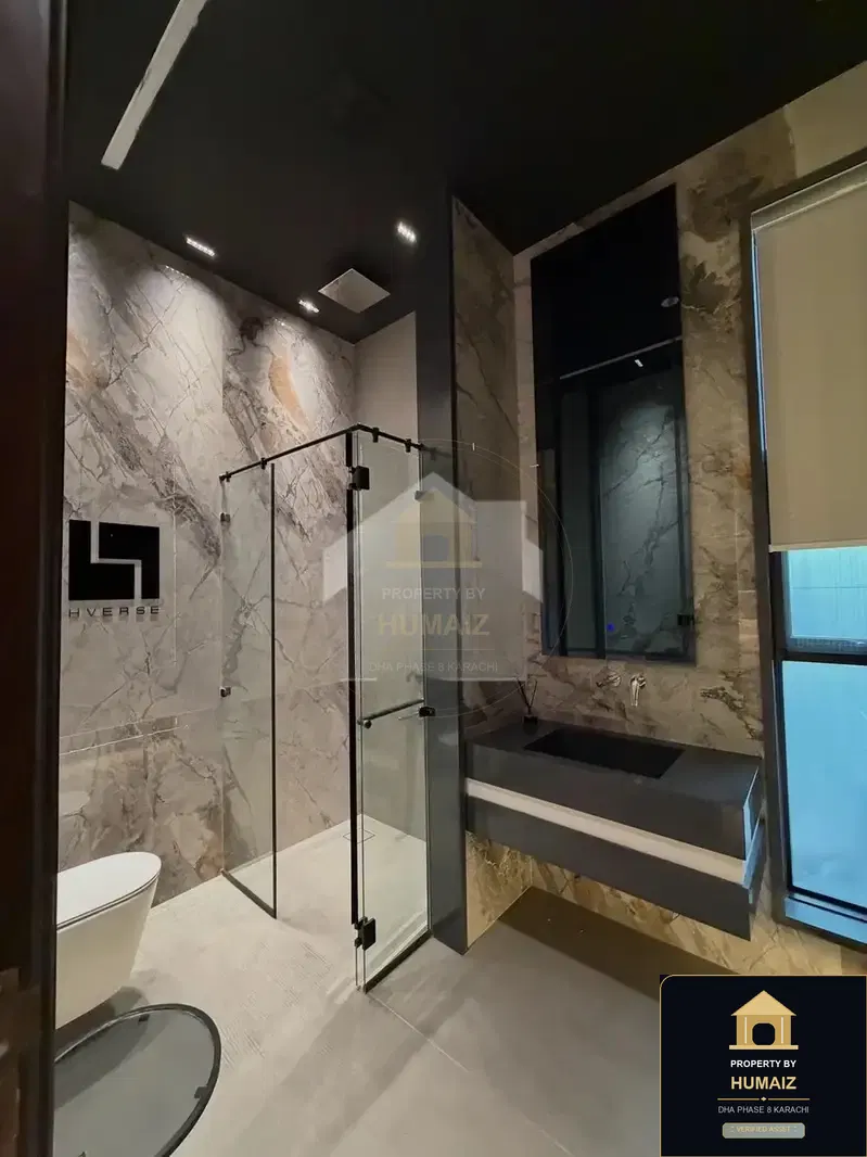 100 Sq. Yd. 4-Bedroom Luxury Villa (West Open, 5 Bath, Residence 4) in Zone B For Sale in DHA Phase 8 Karachi — Photograph 3