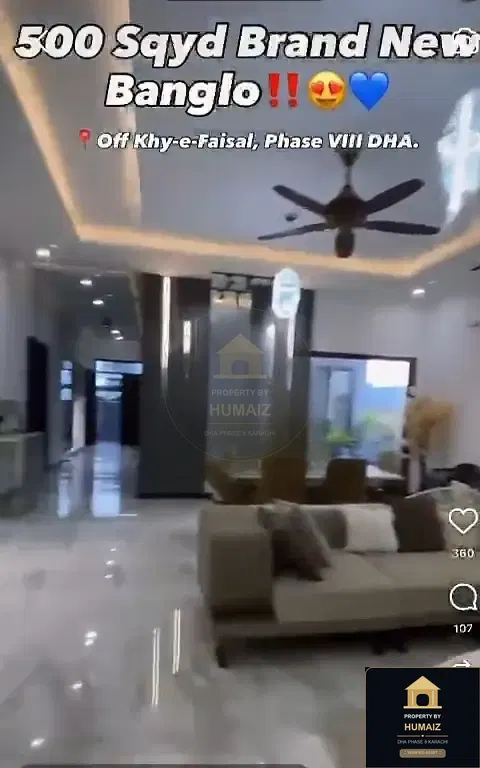 500 Sq. Yd. 6-Bedroom Luxury Villa (Basement, 7 Bath, Residence 66) in DHA Phase 8 For Sale in DHA Phase 8 Karachi — Photograph 19