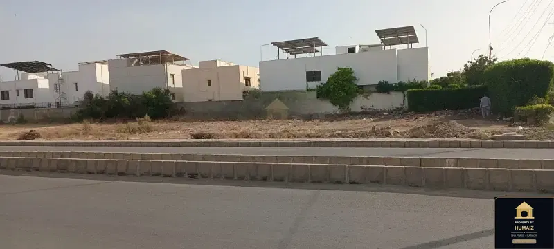 2,000 Sq. Yd. Residential Plot (Corner, Parcel 4) in Khayaban-e-Iqbal For Sale in DHA Phase 8 Karachi — Photograph 3