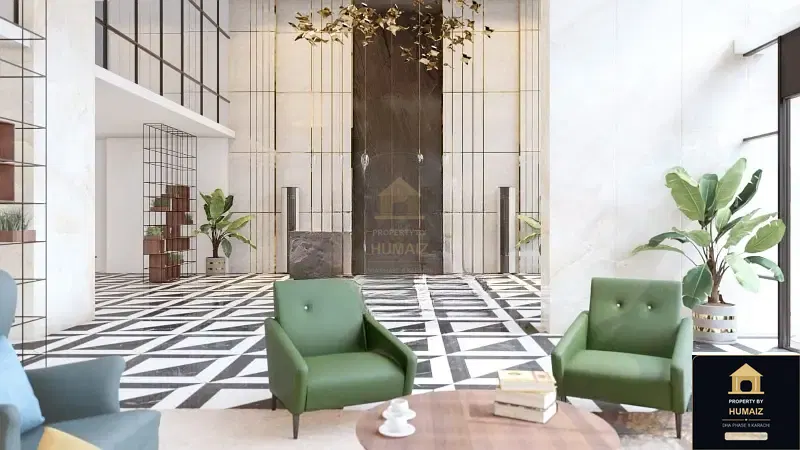 1-Bed Luxury Penthouse at Emaar Oceanfront For Sale in DHA Phase 8 Karachi — Property by Humaiz Architectural Asset