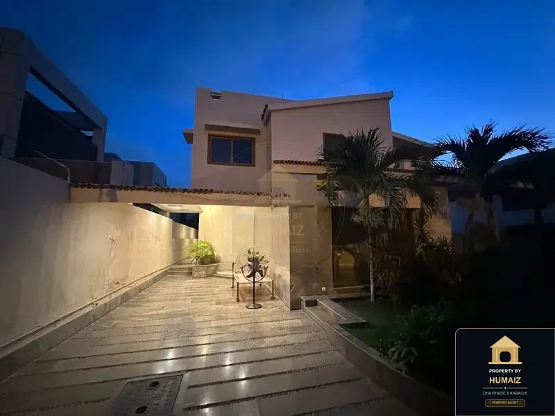 500 Sq. Yd. 5-Bedroom Luxury Villa (West Open, 6 Bath, Residence 1) in Zone A For Rent in DHA Phase 8 Karachi — Photograph 20