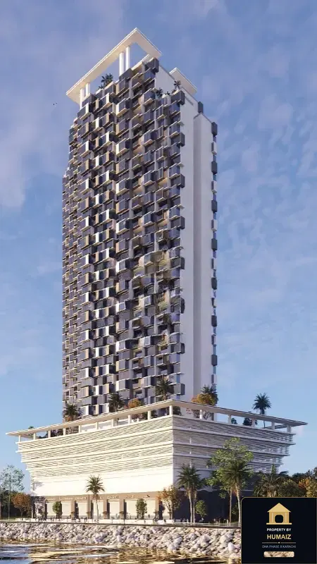 2-Bedroom Luxury Apartment (Sea Facing, 2 Bath, Suite 5) at Tower A For Sale in DHA Phase 8 Karachi — Photograph 17