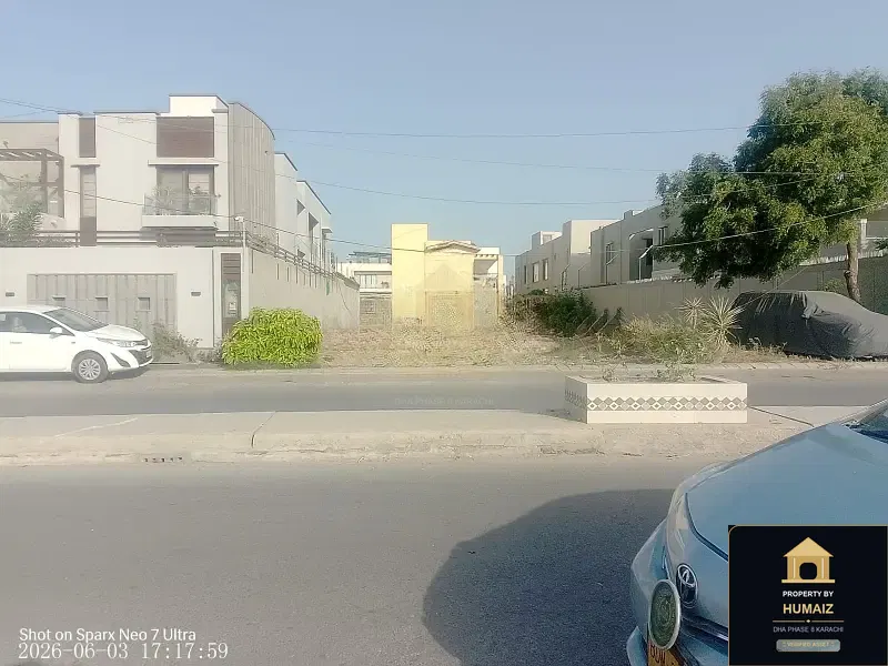 1,000 Sq. Yd. Residential Plot (West Open, Parcel 12) in DHA Phase 8 For Sale in DHA Phase 8 Karachi — Photograph 4