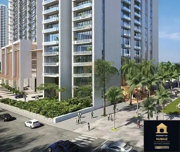 2-Bedroom Luxury Apartment (Sea Facing, 3 Bath, Suite 56) at The Views For Sale in DHA Phase 8 Karachi — Photograph 2